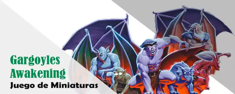 Portada Gargoyles Próximo Juego de Miniaturas